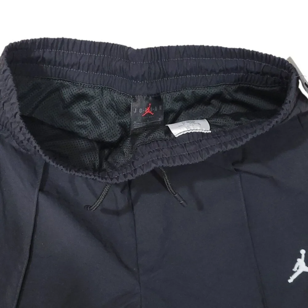 Jordan Double Cargo Woven Pant Girl Size Medium Big Kid‎ Black Wide Leg 10-12Yrs